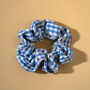 Daisy And Gingham Colourful Hair Scrunchie, thumbnail 1 of 2