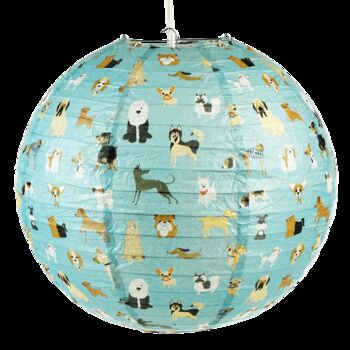 Childrens Paper Dog Lampshade, 2 of 3