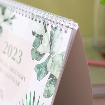 2023 Desk Calendar A5 | Tropical Greenery, 4 of 12