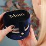 Personalised Luxury Midnight Blue Jewellery Box, thumbnail 1 of 5