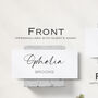 Personalised Wedding Guest Place Cards, thumbnail 2 of 4