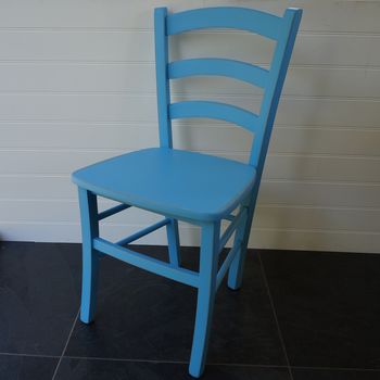 Italian Cafe Chair Hand Painted In Any Colour, 3 of 10