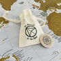Scratch The World® Map Print with Coin, thumbnail 10 of 10