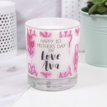 First Mother's Day Personalised Luxury Scented Candle, 5 of 5