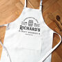 Personalised Brewery Apron Gift For Dad, thumbnail 2 of 3