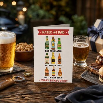 Father’s Day Beer Card, 2 of 6