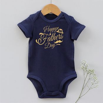 First Father's Day Baby Body Vest, 3 of 10