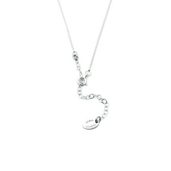 Sterling Silver Circles Necklace, 7 of 11