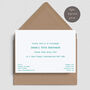 Formal Invitations Eight Styles Thirty Colours, thumbnail 8 of 9