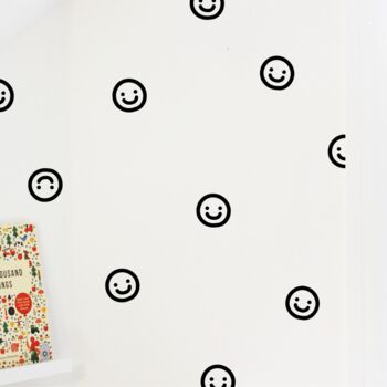 Smiley Wall Stickers, 3 of 5