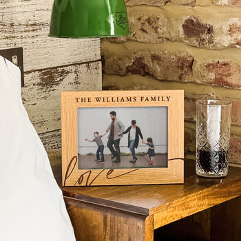 Family Photo Frame Personalised Mothers Day Gift, 6 of 10