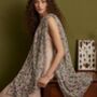Floral Engravings Lightweight Scarf, thumbnail 1 of 7