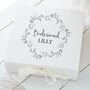 Personalised Wedding Bridesmaid Box – Choose Your Colour, thumbnail 1 of 4