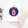 July Birthstone Personalised Birthday Card For Her, thumbnail 1 of 2