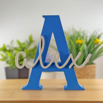 Personalised Desk Name Sign, 4 of 4