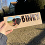 Personalised Horse Photo 3D Acrylic Stable Sign, thumbnail 3 of 5