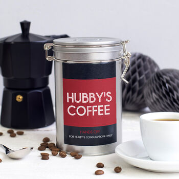 Personalised Name Coffee Gift In Tin, 8 of 12