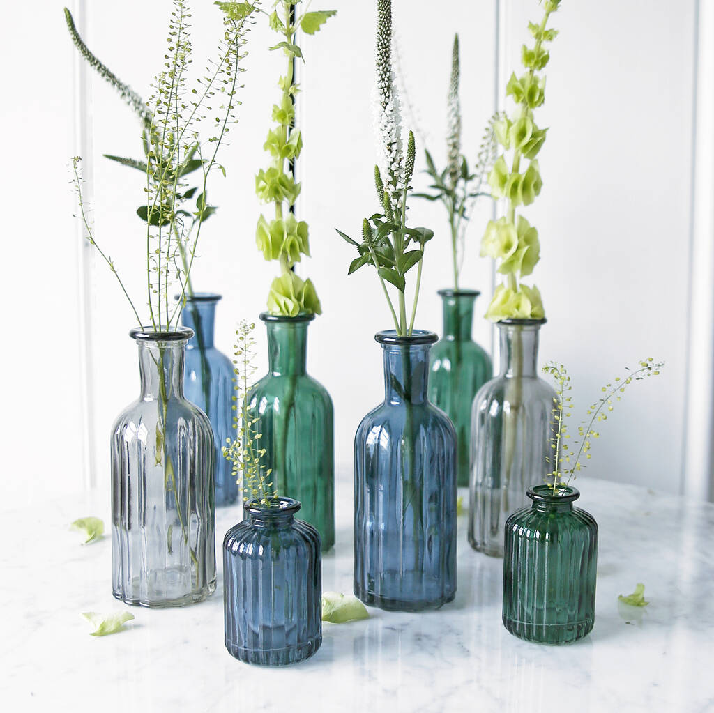 Lined Bottle Vase Collection, 1 of 2