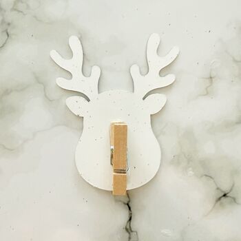 Six X Reindeer Christmas Drinks Toppers, Festive Cocktails, Christmas Drinks Decorations, 7 of 7