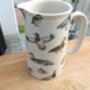 Medium Earthenware Jug In Ducks And Mallards Design, thumbnail 3 of 9