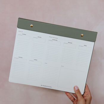 Refillable Weekly Notepad Lined, 2 of 6