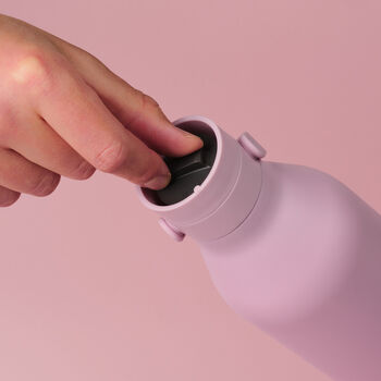 Circular And Co 1 L Stainless Steel Water Bottle Dusk Pink, 7 of 7