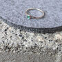 Silver Emerald Ring Size L Other Sizes Available, thumbnail 3 of 8