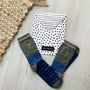 Personalised Patterned Embroidered Bike Socks, thumbnail 1 of 3