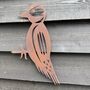 Woodpecker Garden Tree Ornament , Fence Decoration , Bird Sign , Wildlife Gift, thumbnail 9 of 10