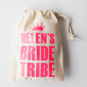 Personalised Hen Party Bag, Bride Tribe, 3 of 5