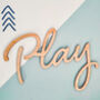 'Play' Wood Words, thumbnail 3 of 6