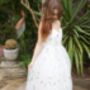 Evangeline Junior Bridesmaid Dress Twin Range, thumbnail 2 of 8