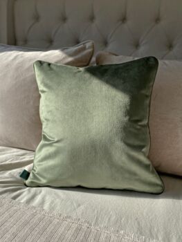 Pimpernel Aubergine William Morris 18' Cushion Cover, 6 of 6