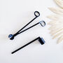 Matt Black Candle Wick Trimmer And Snuffer Set, thumbnail 2 of 7