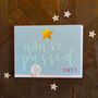 Mini You've Passed Card With Gold Foiled Star, thumbnail 1 of 5