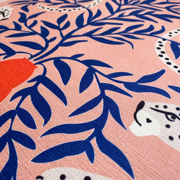 Cushion Cover Pink Cheetah Luxury Ethnic Home Decor Gift, 4 of 9