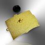 A Little Progress Book Moon Stars Galaxy Affirmation Enamel Lapel Pin Badge, thumbnail 6 of 9