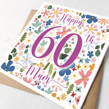 Personalised 60th Birthday Card For Her, 2 of 2