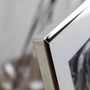 Four Aperture Long Silver Plated Fine Photo Frame, thumbnail 2 of 2