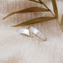 Personalised Couples Eternity Silver Matching Ring Set, thumbnail 3 of 12