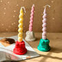 Christmas Candle Stick Holders With Gingerbread Detail, thumbnail 5 of 7