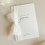 Luxury 'Letter To My Groom On My Wedding Day' Card, thumbnail 4 of 11