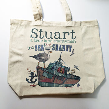 Personalised Sea Shanty Bag, 2 of 2