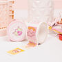 Cute Cupcake Party Stamp Sticker Washi Tape, thumbnail 4 of 4