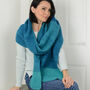 Turquoise Blue Scarf, thumbnail 2 of 4