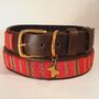 Leather And Beaded Dog Collar, thumbnail 7 of 12
