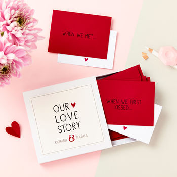 'Our Love Story' Messages Gift Box, 2 of 5