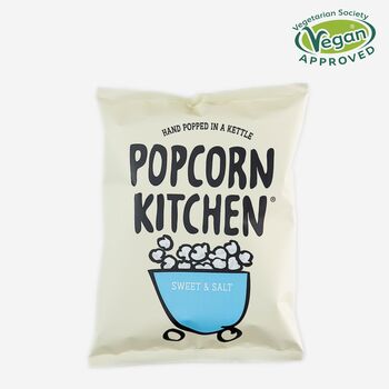 Vegan Popcorn Snack Bag Sweet And Salt 30g X 24, 3 of 4
