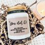 You Did It Personalised Congratulations Candle Gift, thumbnail 1 of 10