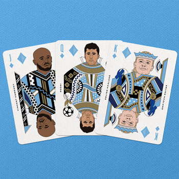 Man City Playing Cards | Gift For Football Fans, 3 of 11